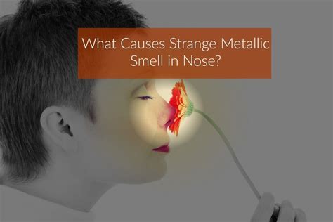 what causes a metallic smell in house|what does metallic smell like.